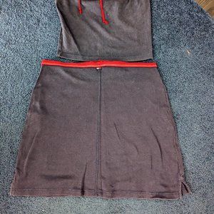 Tommy Girl Tube top and Skirt